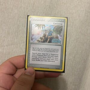 Pokemon Trainer Castaway Card